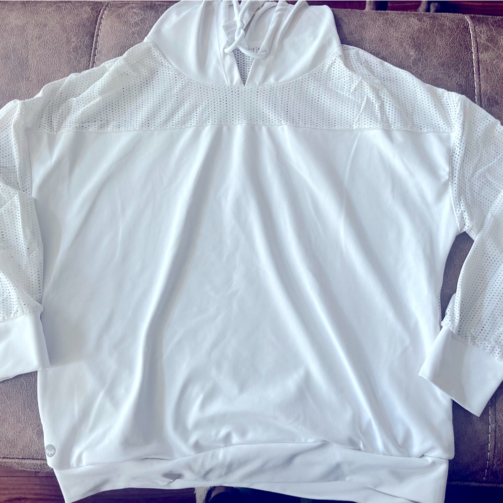SENITA original mesh hoodie workout women’s top